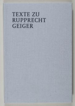 Geiger, Rupprecht - Texte 